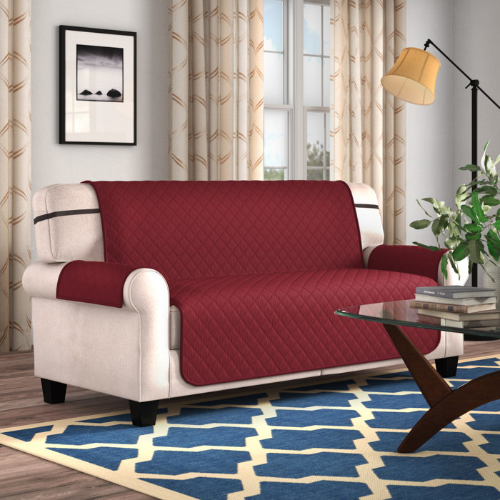 Winston Porter Reversible Extra Wide Sofa Slipcover & Reviews Wayfair